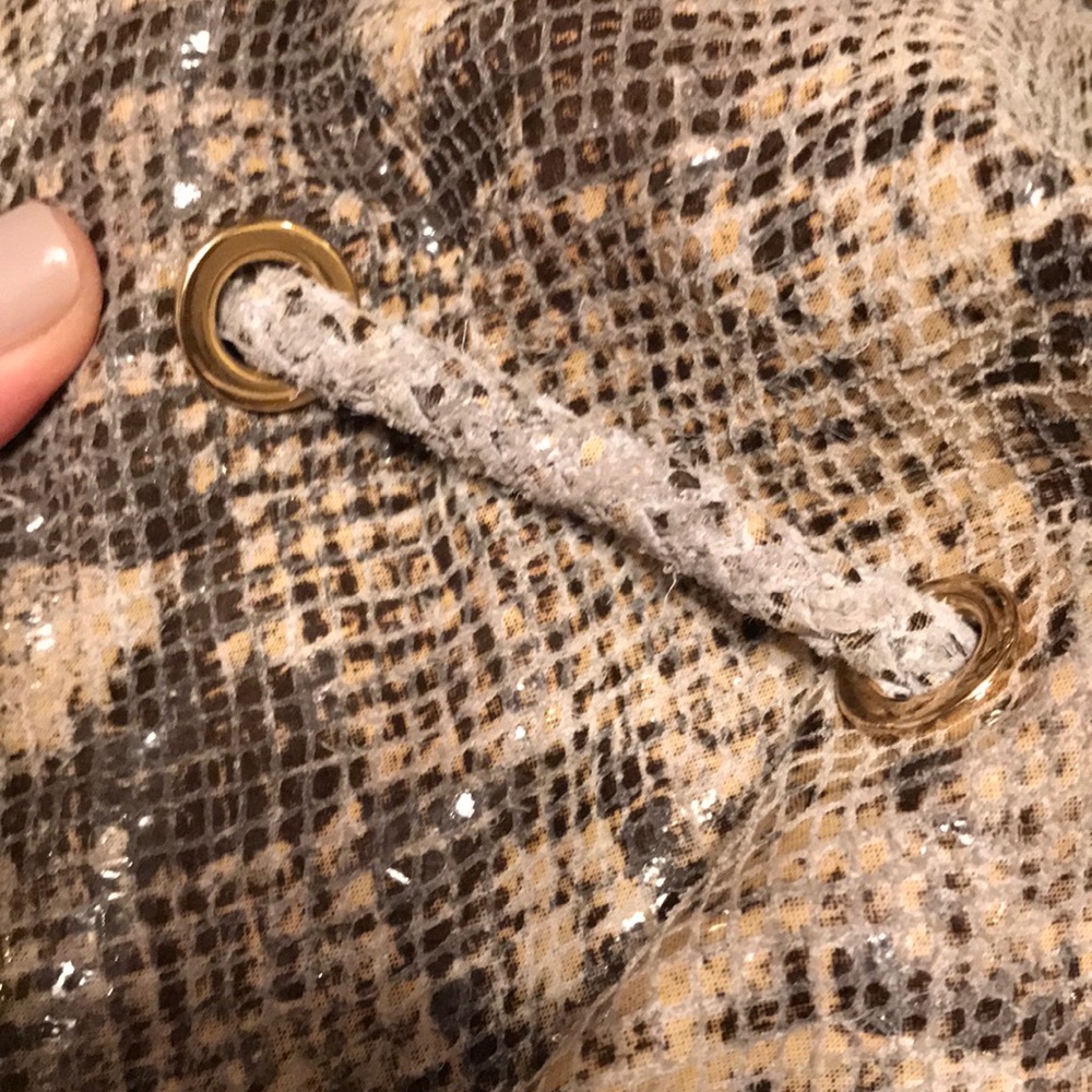 Snake print Michael Kors shoulder bag - Picture 8 of 8